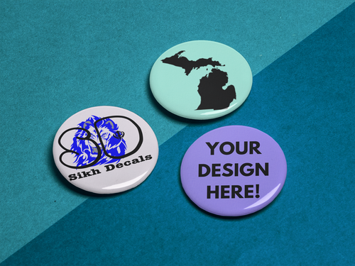 3 Pack Custom 1.5 inch Pin Button